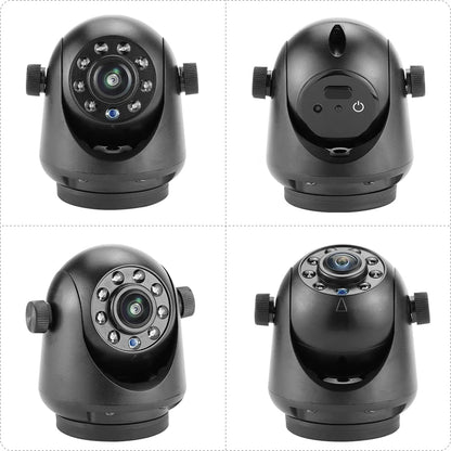 GreenYi 5G WiFi Magnetic Hitch Wireless Rear View Camera Night Vision Rechargeable for Trailer RV Truck for iPhone Android