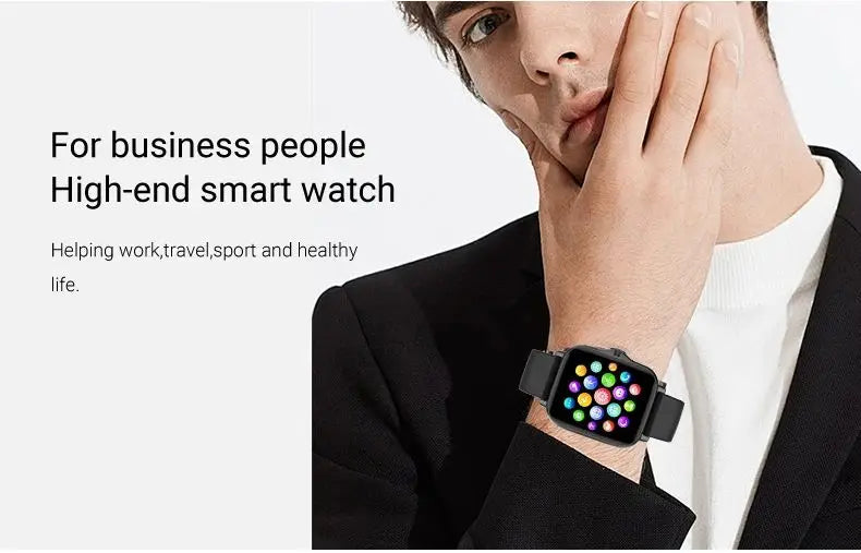 2024 Smart Watch Android Phone 1.44'' Inch Color Screen Bluetooth Call Blood Oxygen/Pressure Monitoring Smart Watch Women Men